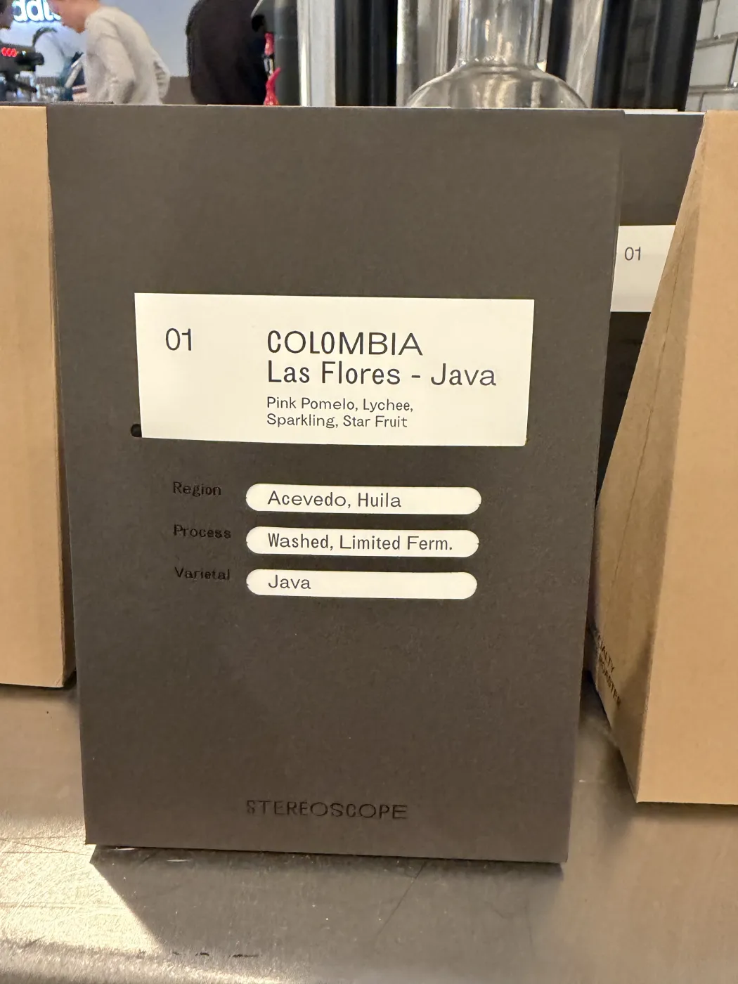 Las Flores - Java from Stereoscope Coffee