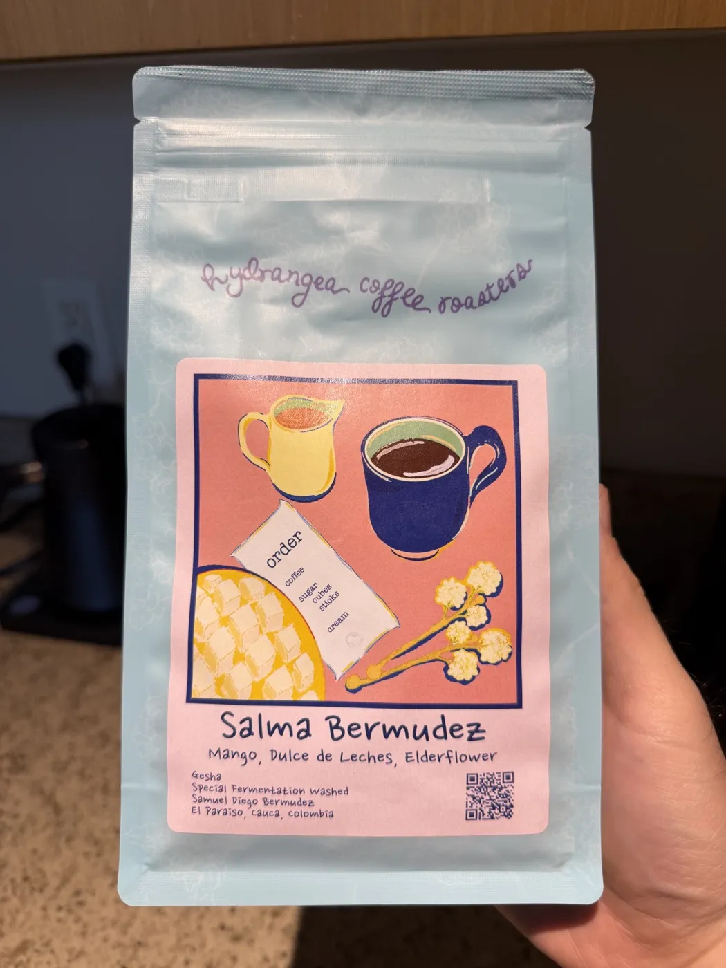 Salma Bermudez from Hydrangea Coffee Roasters