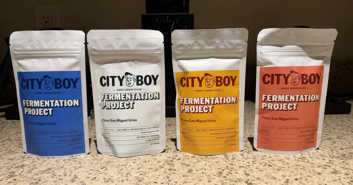 The Fermentation Project Tasting Kit: One Coffee, Four Fermentations