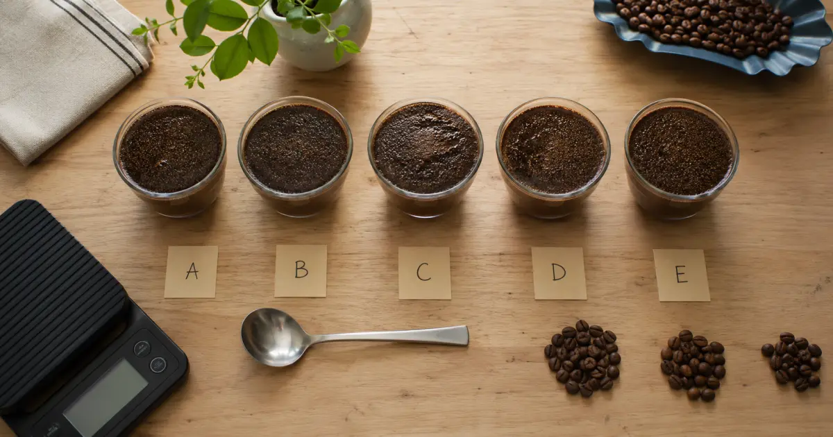 How to Cup Coffee at Home: A Side-by-Side Tasting Setup